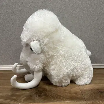 파오파오 원시시대 화이트 매머드 BIG 봉제 인형
