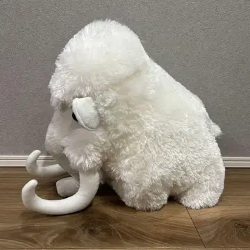 파오파오 원시시대 화이트 매머드 BIG 봉제 인형