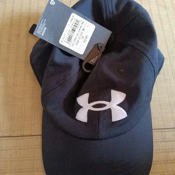 택 포함 새상품 Under Armour 블랙 캡 ONE SIZE