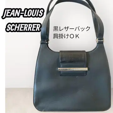 새상품급 프랑스 가죽 브랜드 JEAN-LOUISSCHERRER 백 블랙