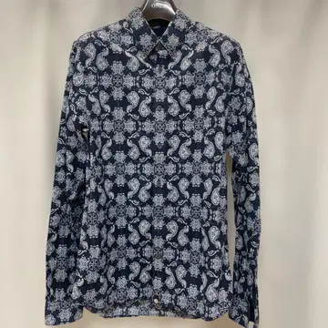 Pretty Green 페이즐리 무늬 긴팔 셔츠