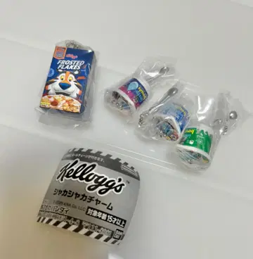 Kellogg's 바스락 참 4개 세트 가챠가챠