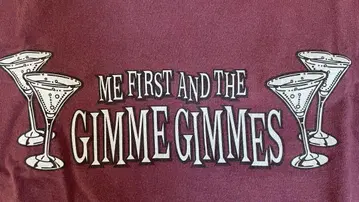 ME FIRST AND THE GIMME GIMMES 티셔츠