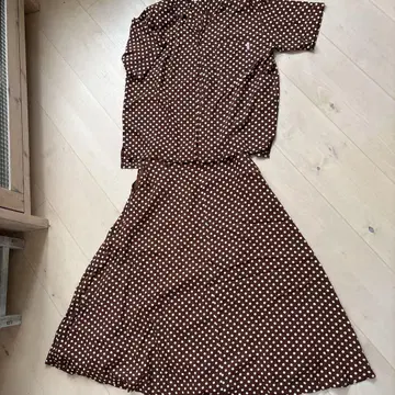 PINKHOUSE 도트 무늬 셋업