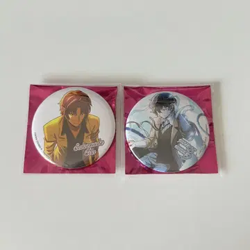 문호 스트레이독스 다자이 오다 사쿠노스케 캔뱃지 2세트