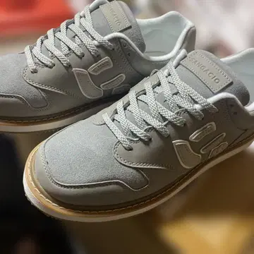 SANGACIO 스웨이드 그레이 스니커즈 8.5