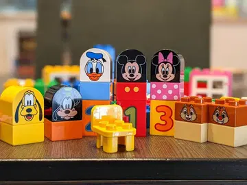 디즈니 LEGO 듀플로 블록 세트, 멀티컬러