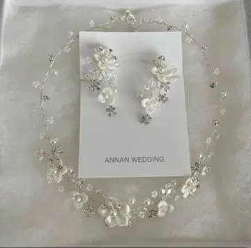 ANNAN WEDDING 목걸이 & 귀찌 세트