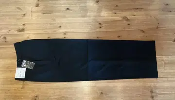 유니클로 여성용 감동 와이드 팬츠 긴 길이 블랙 L 사이즈