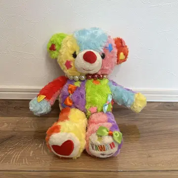 테이크 오프 KAWAII BEAR 봉제 인형 컬러풀