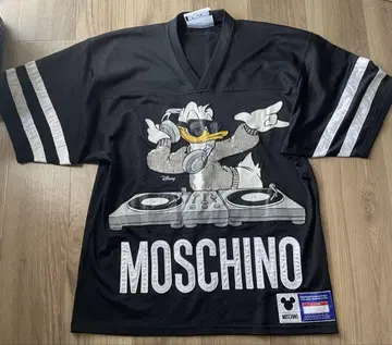 MOSCHINO 덕 그래픽 티셔츠 Disney 도날드