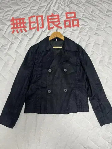 MUJI 무인양품 린넨 100% 자켓 긴팔 여성용