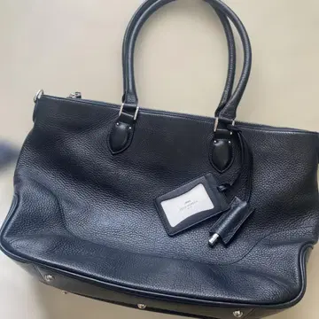 PELLE MORBIDA 네이비 가죽 백 소가죽 거의 새상품 2way