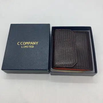 CCOMPANY LIMITED 다크 브라운 코인 케이스
