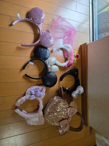 디즈니 머리띠 가방 묶음 판매