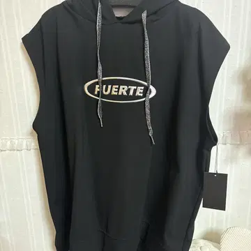스콧 클럽 메탈 로고 슬리브리스 후디