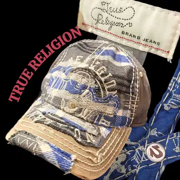 트루 릴리전 TRUERELIGION/데님/캡/Y2K/스티치
