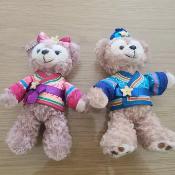 더피 & 셰리 메이 칠석 봉제 인형 배치 스트랩