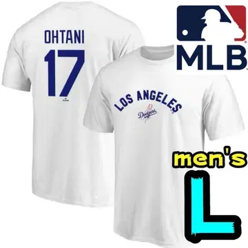 [ MLB 공식 ] 다저스 티셔츠 L 오타니 쇼헤이 등번호 LA MLB