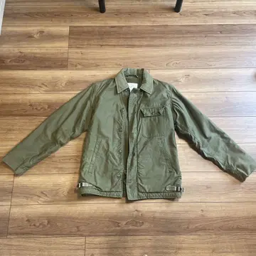 USED 미군 US NAVY A-2 덱 자켓 밀리터리 S 사이즈