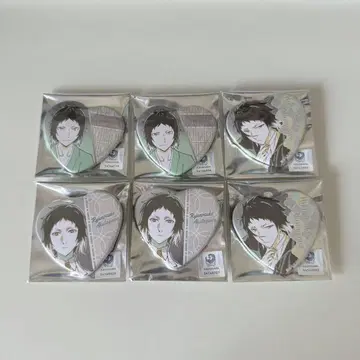 문호 스트레이독스 아쿠타가와 류노스케 캔뱃지 6종 세트