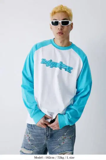 서플라이어 supplier 래글런 롱티 blue