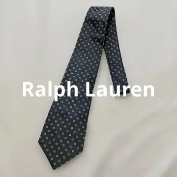 Ralph Lauren 랄프 로렌 도트 패턴 실크 100% 넥타이
