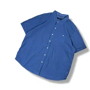 해외 구제 의류 Tommy Bahama 박스 실루엣 시어서커 셔츠