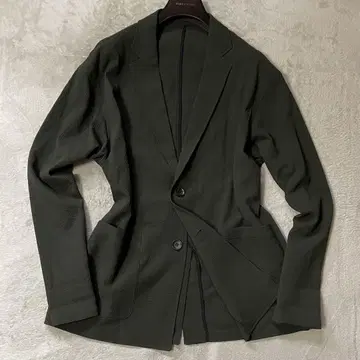 다케오 키쿠치 안콘 시어서커 자켓 그린 XL 컨디션 최상