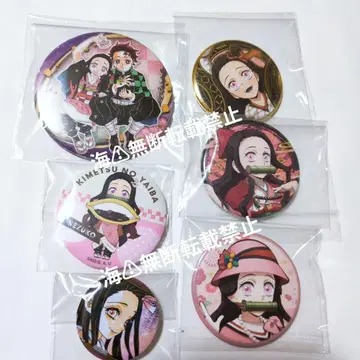 귀멸의 칼날 카마도 네즈코 카마도 탄지로 캔뱃지 묶음 판매