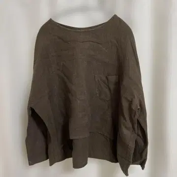 Own Garment products 브라운 긴팔 상의