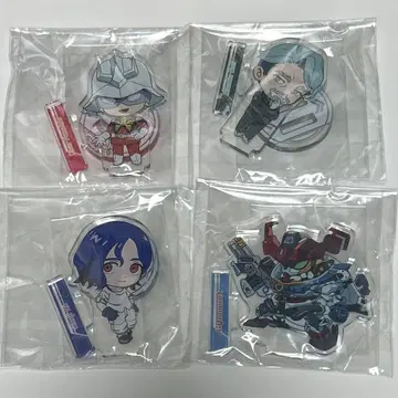 기동전사 Gundam 지크 액스 아크릴 스탠드 가챠 샤리아 샤아