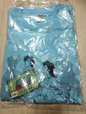 시티헌터 사에바 료 마키무라 카오리 티셔츠