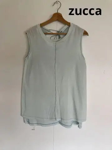 zucca 주카 슬리브리스 탑 사이즈 M
