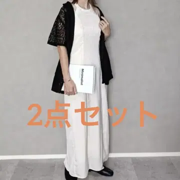 시마무라 Lax Dan Tia 레이스 테일러 자켓 LP 2개 세트