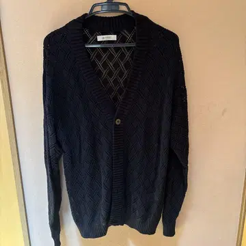 nano universe 블랙 가디건 M