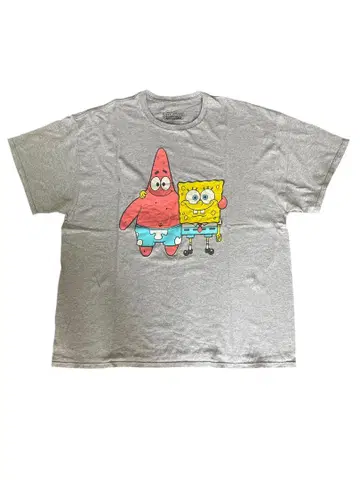 sponge bob squarepants 티셔츠 2XL 그레이
