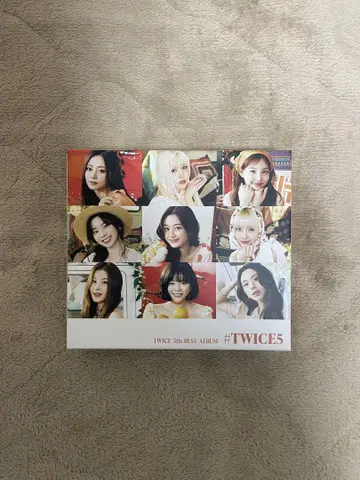 TWICE 5th BEST ALBUM #TWICE5 초회 한정판 A