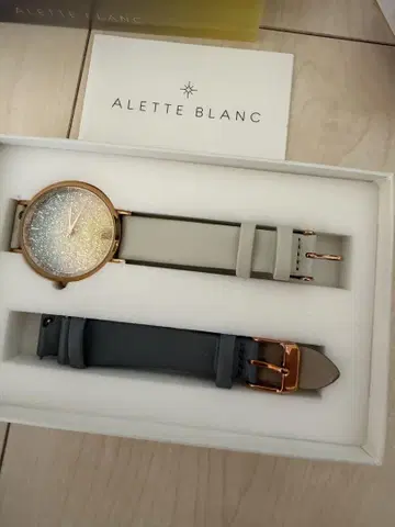 ALETTE BLANC 손목시계