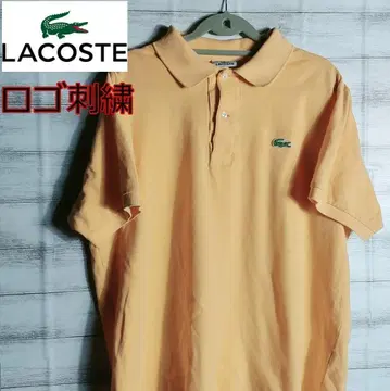 LACOSTE 라코스테 피케 셔츠 로고 자수 TS-32