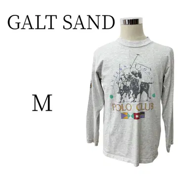 GALT SAND 골트 샌드 그레이 긴팔 티셔츠 M