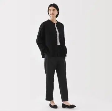 무인양품 여성 발수 테이퍼드 팬츠