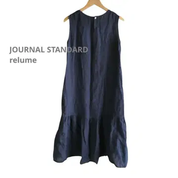 JOURNAL STANDARD relume 슬리브리스 원피스 린넨