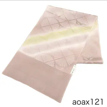 aoax121 새상품 일본제 단고 크레이프 오비아게 포멀 순수 실크