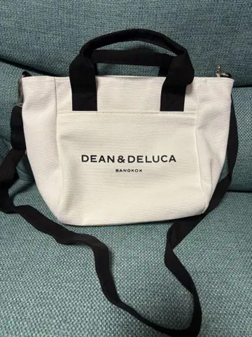 DEAN & DELUCA 토트백 화이트