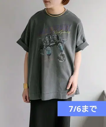 pual ce cin 빈티지풍 티셔츠 Space Travel