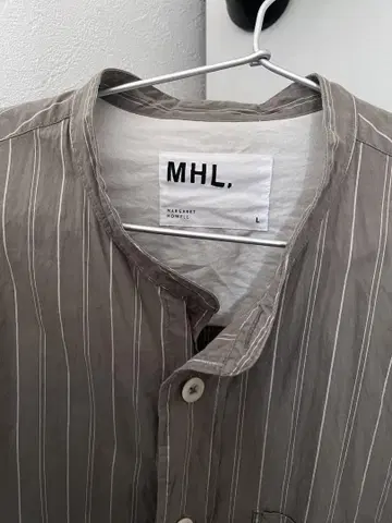 MHL 스트라이프 반팔 셔츠 L 사이즈