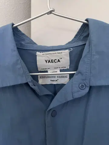 YAECA 반팔 셔츠 L 파랑