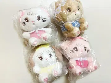 mikko characters 봉제 인형 2 가챠 컴플리트 세트