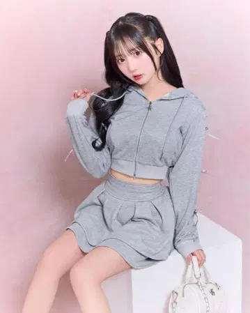 micell 마카롱 그레이 셋업